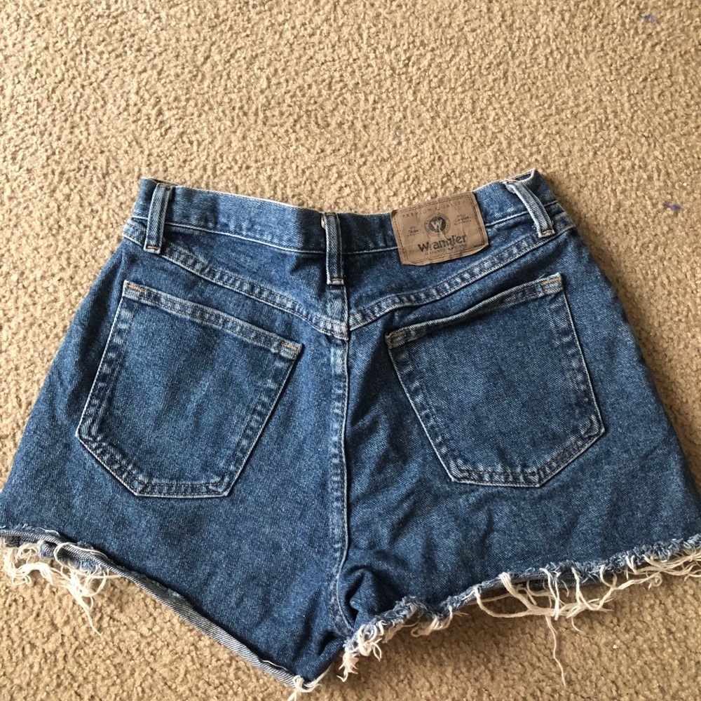 Wrangler jean shorts